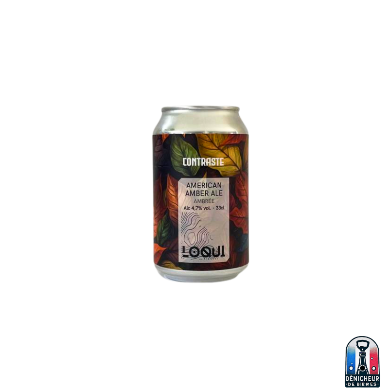 CONTRASTE - American Amber Ale - 33cl