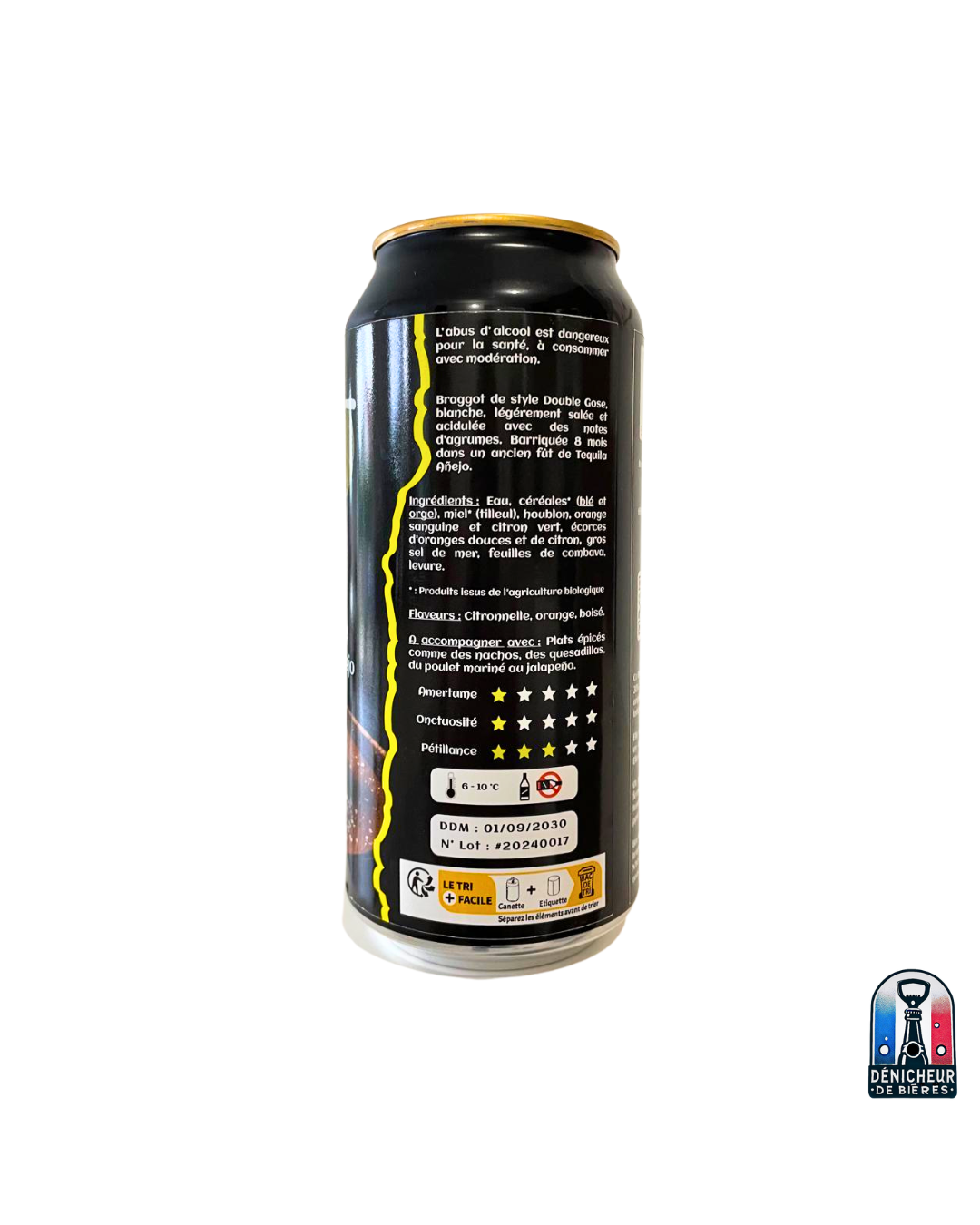 Canette braggot bee king, margarita, double gose barrel aged tequila