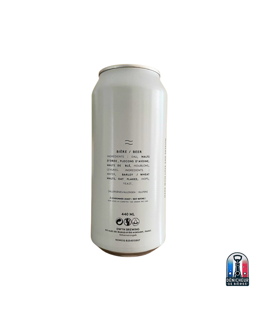 Canette RYŪJIN Gose aux agrumes - dwyn_brewing x Brasserie Nautile