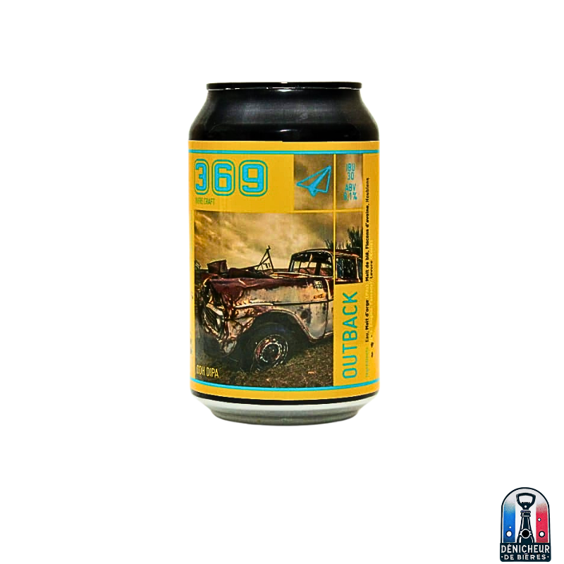 OUTBACK - DDH DOUBLE NEIPA - 33 cl - Dénicheur de bières