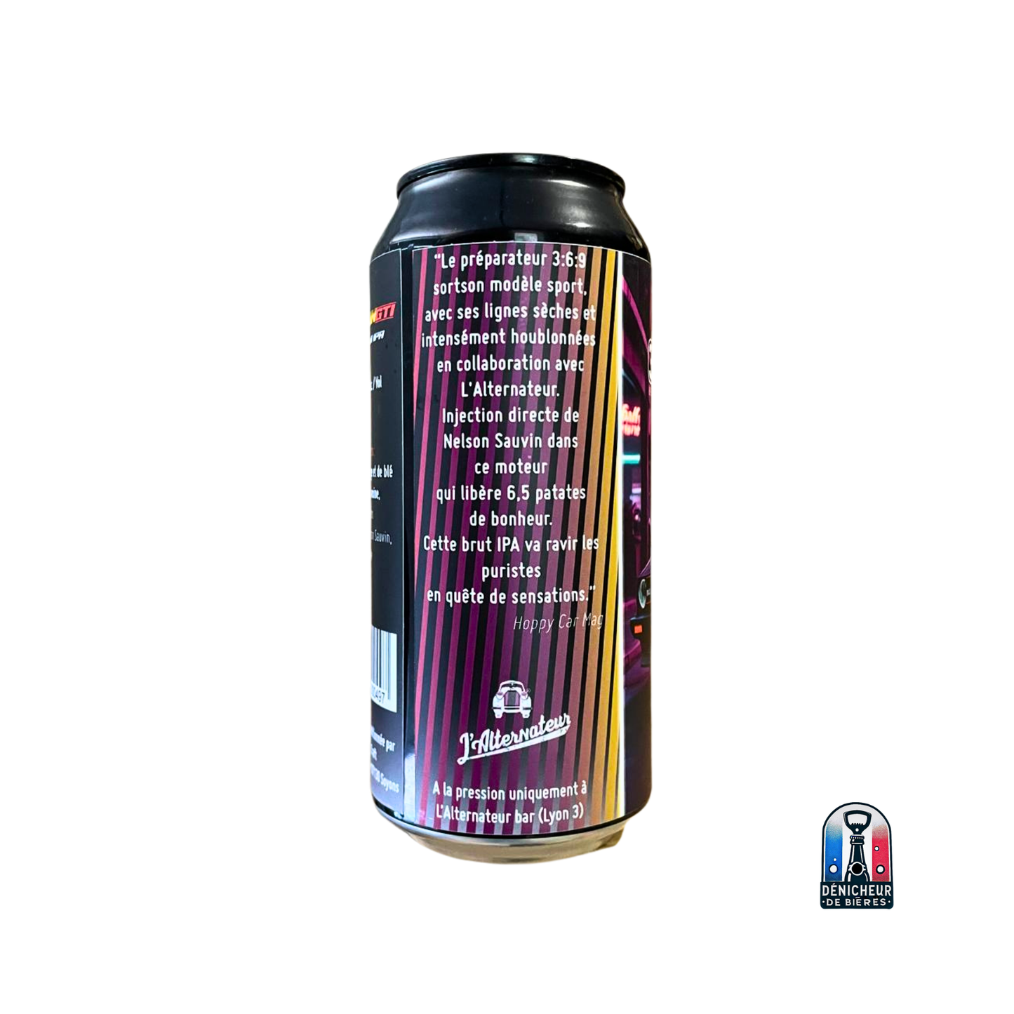 Canette 3:6:9 biere craft nelson GTI RAW brut ipa