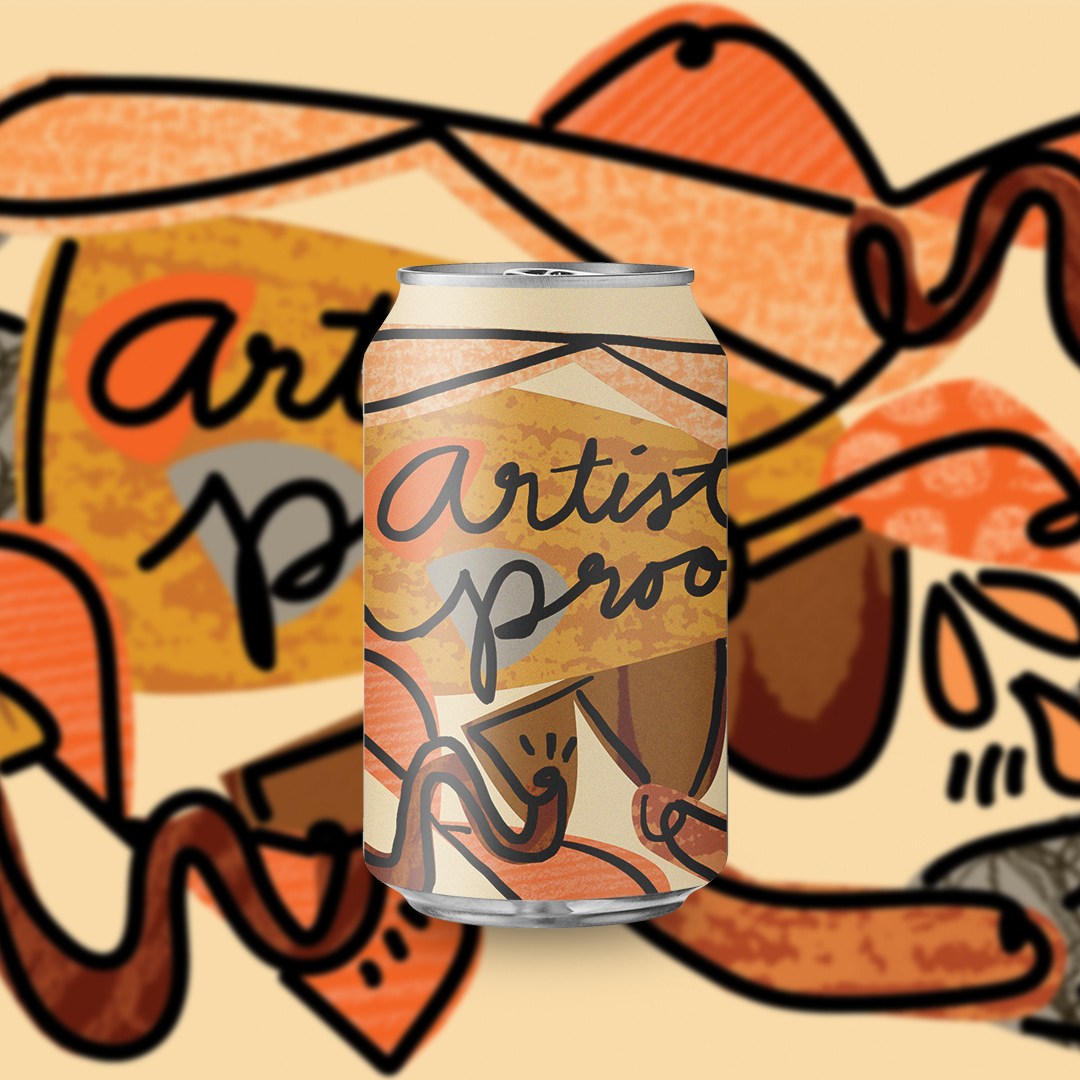 Artist Proof - White Stout, blonde torréfiée Art is an ale