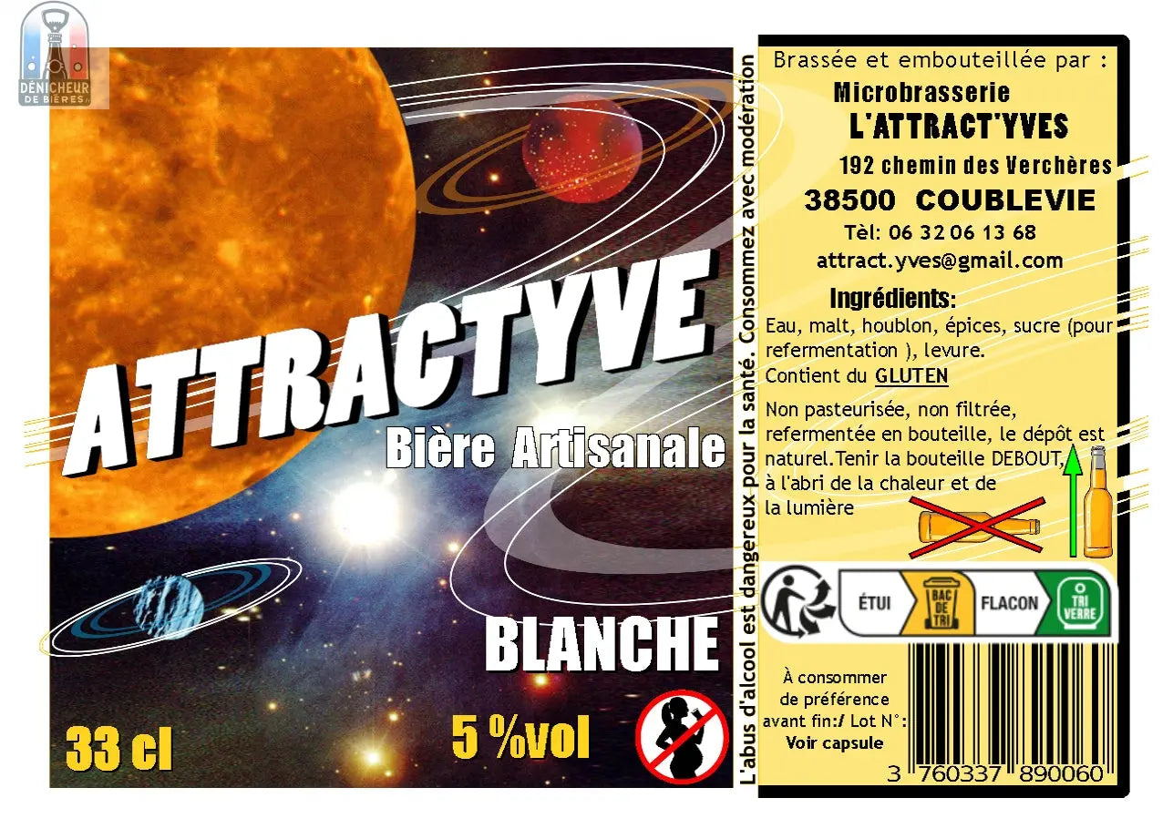 Blanche - 33cl l'attractyve