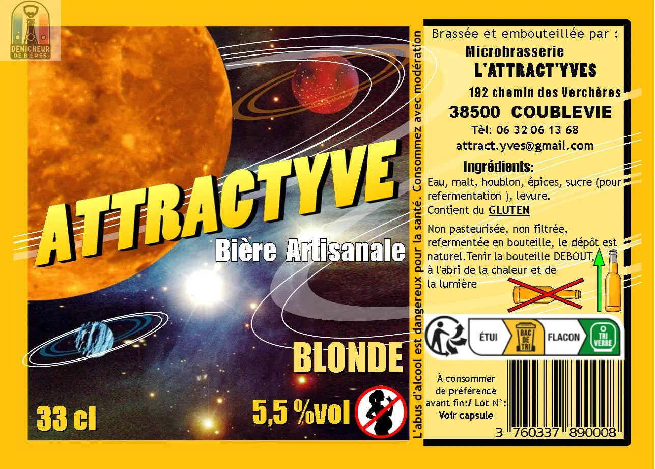 Blonde - 33cl l'attractyve