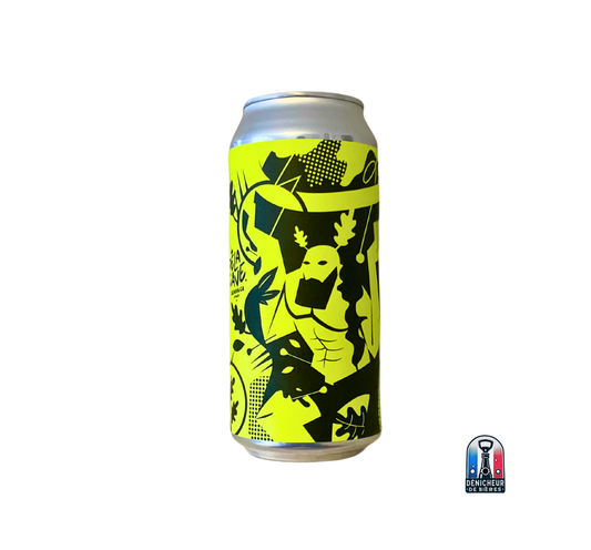 Photo de la canette MASS IPA de chez la brasserie de la cave à Nîmes