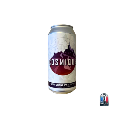 canette de la bière Cosmique– West coast IPA | Sapaudia brewing disponible sur denicheurdebieres.fr
