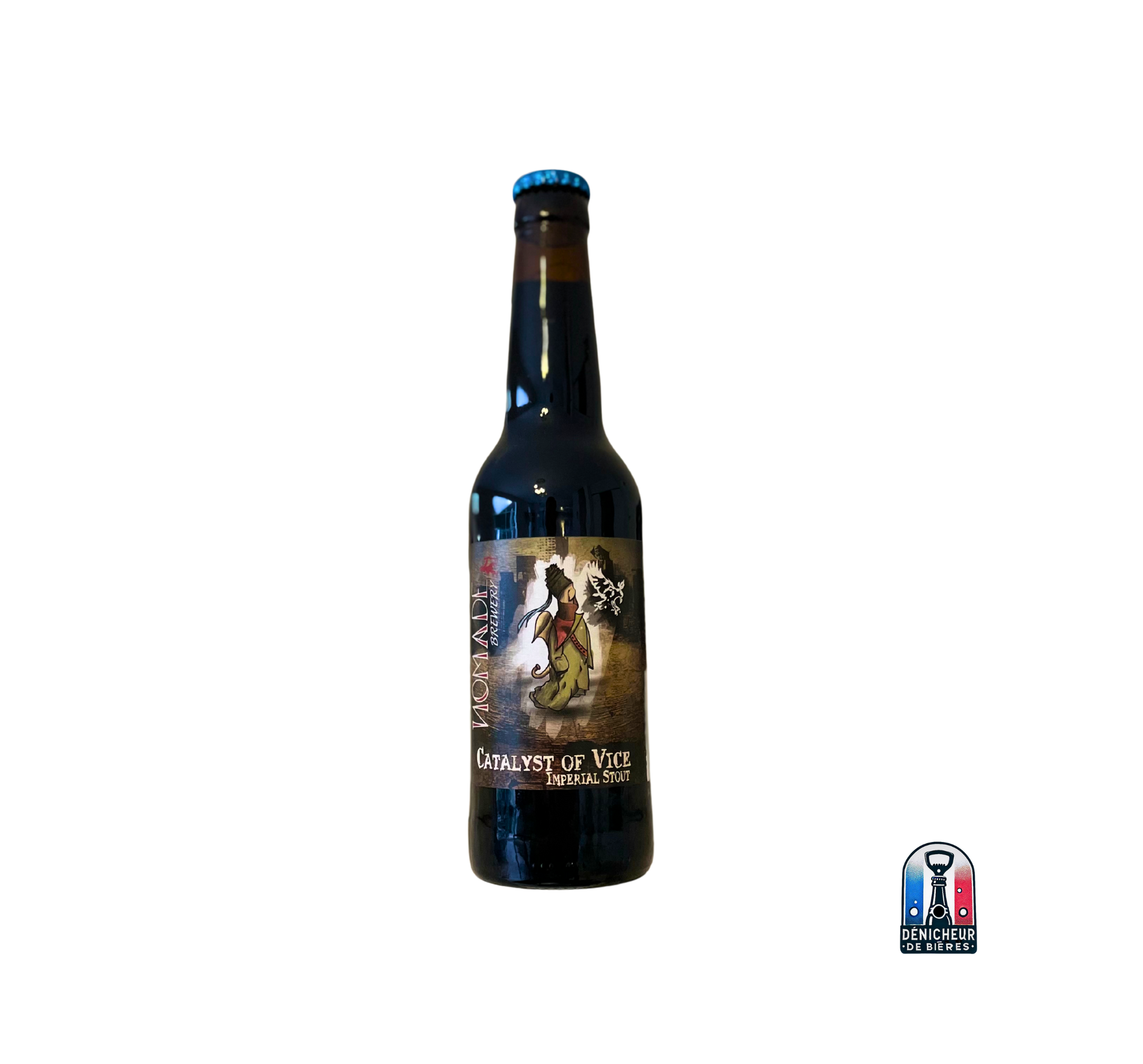 bouteille de la bière catalyst of vice de la brasserie nomad brewery 