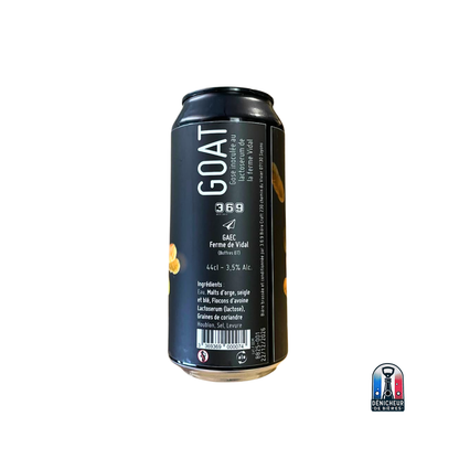 Canette 369 biere craft Gose originale | dénicheur de bières 