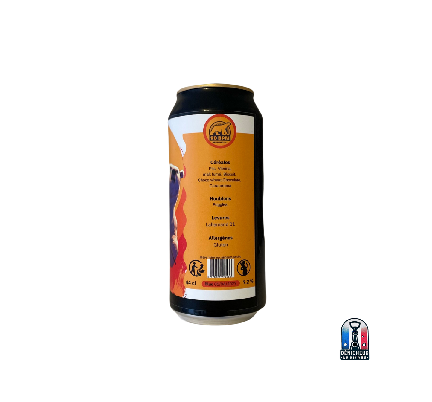 Baltic porter don ancho - canette bière artisanale café cacao et piment