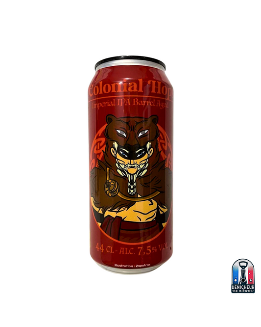 bee king - braggot - bière canette colonial hop impérial IPA barrel aged