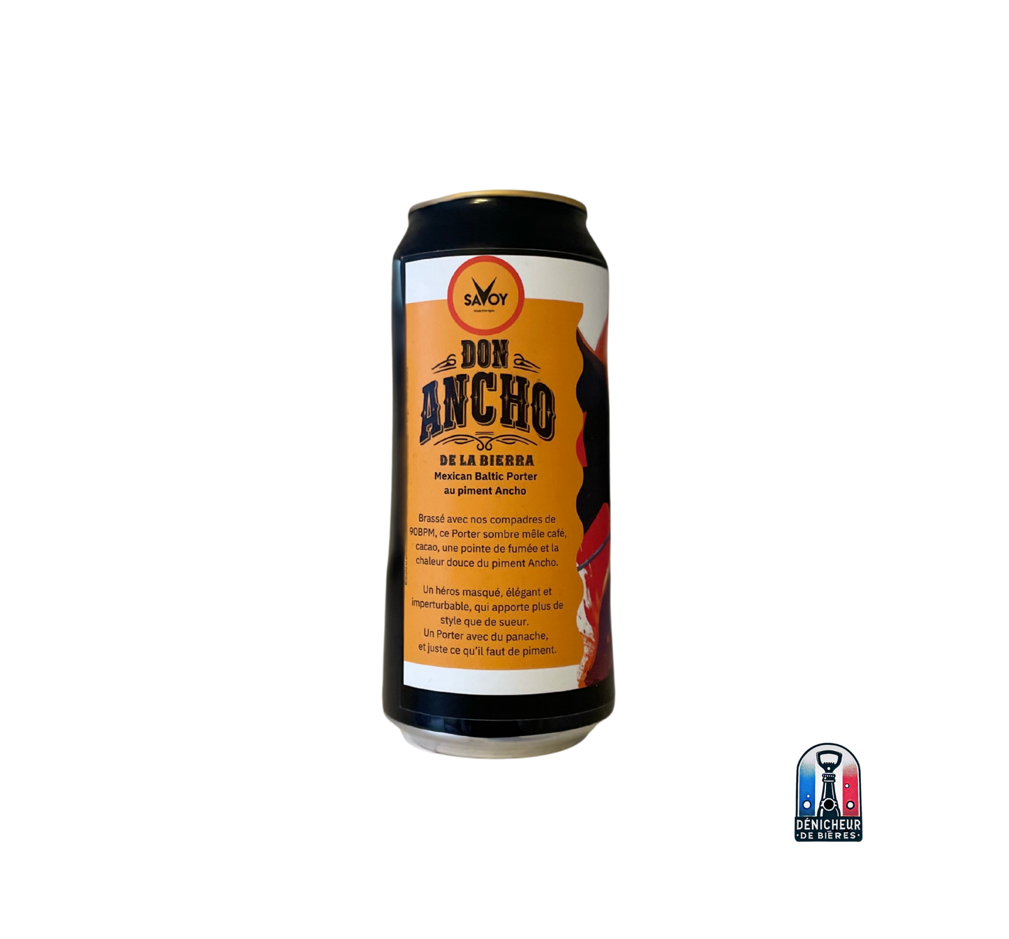 Baltic porter don ancho - canette bière artisanale café cacao et piment