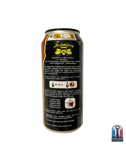 bee king - braggot - bière canette colonial hop impérial IPA barrel aged