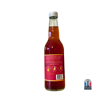 Bouteille de kombucha Cassis Menthe Bio Kombuch'alpes