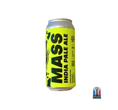 Photo de la canette MASS IPA de chez la brasserie de la cave à Nîmes