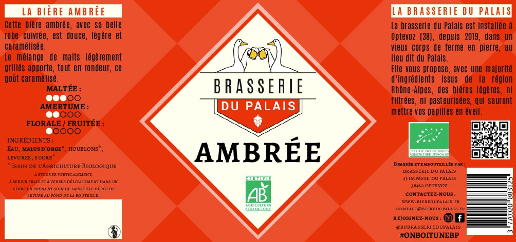 Bière ambré - 4,4%