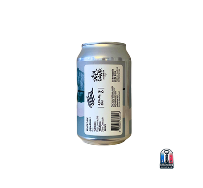 Canette Let's Zip Line Wheat ale - brasserie de la cave bière artisanale 