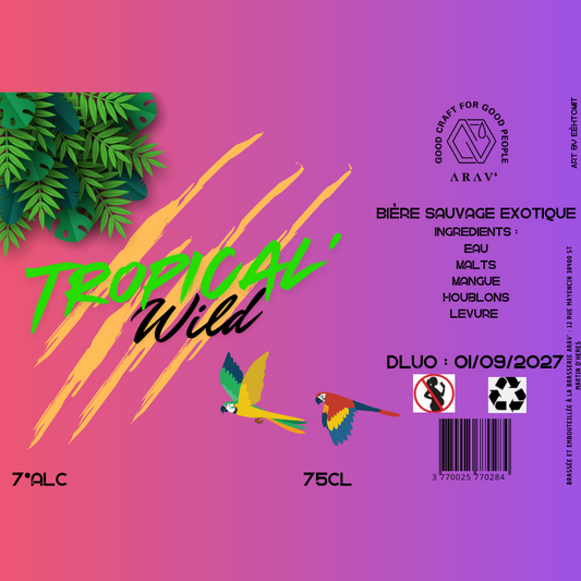 Tropical Wild - Assemblage de saison - 75 cl