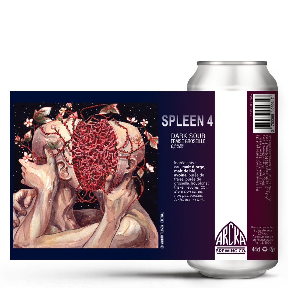 SPLEEN 4 - Dark Sour fraise groseille